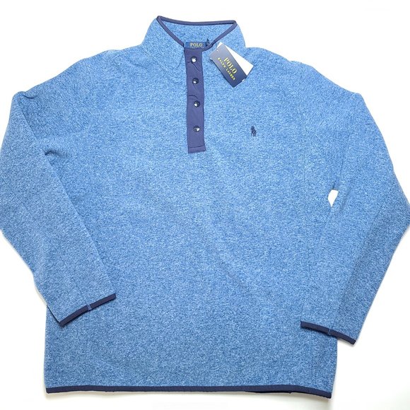 NWT POLO by Ralph Lauren Fleece Pullover - Picture 4 of 9